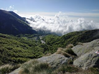 Verso il santuario da uscita ferrata.