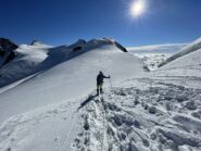 Arrivando alla Terminale, sullo sfondo la Parrot