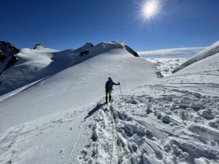 Arrivando alla Terminale, sullo sfondo la Parrot