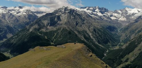Tsaplana vista dalla salita all'Arpisson