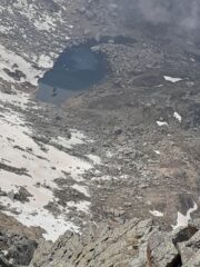 Laghetto superiore nel vallone di Sangonetto