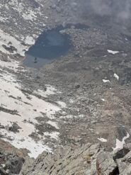 Laghetto superiore nel vallone di Sangonetto