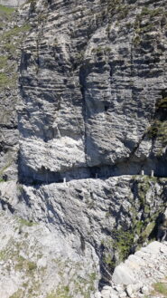 Il tratto più suggestivo del sentiero.