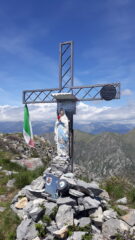 La bella croce di vetta.