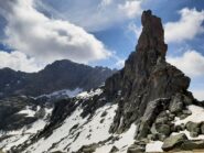 Il torrione del Colle di Nora.