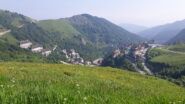 Artesina salendo alla Sella Pogliola