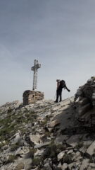 l'arrivo in cima al Pence e all'arietta..