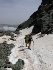 salendo al Colle di Viso