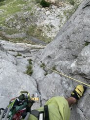 Dalla sosta del 3 tiro