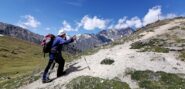 Arrivo all'anticima della Testa di Entrelor