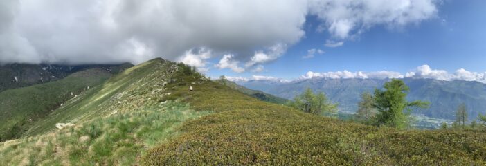 Cresta verso il Salancia