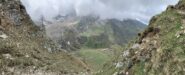 Discesa verso il lago Rosso