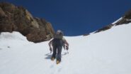 In salita verso il colle