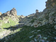 Parte centrale della salita