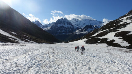 Nella piana a 2050m