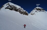 Scesi dal P.zo Scalino, sul traverso per Cima di Val Fontana.