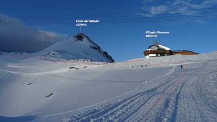 Salendo verso il Rif.Pirovano