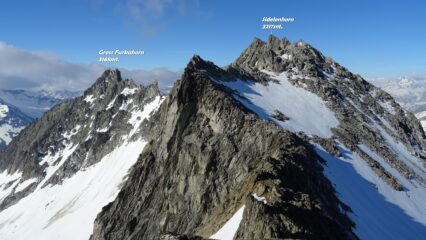 Panorama dalla Galensattel, prima che le maledette nebbie coprissero tutto.