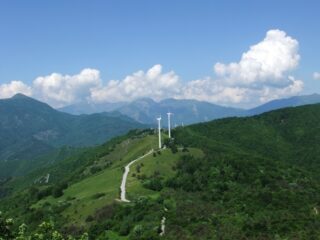 Panorama dalla vetta del Monte Lingo