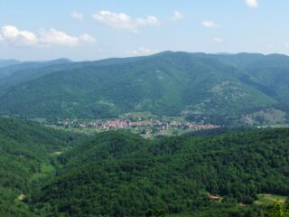 Bardineto dalla cima del Monte Lingo