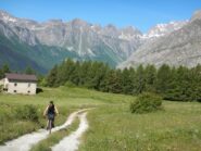 Verso l'alpe Serri
