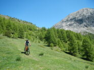 sulla destra il Monte Furgon