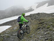 poco sotto la cima del Morefreddo