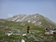 Salita finale in vista delle Manse nord