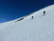 In salita verso il Centrale 