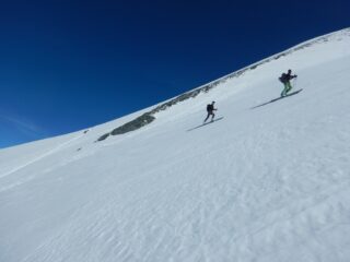 In salita verso il Centrale 