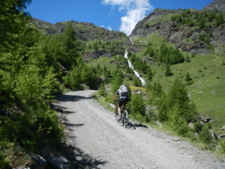 sul percorso una serie di cascate spettacolari