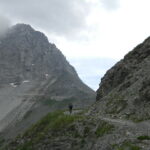 in vista del Passo della Mulattiera