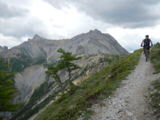 verso il sentiero che scende sul Colle della Scala