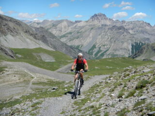 l'arrivo al Colle Puriac