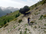 il traverso che porta nel vallon Rouchouse 