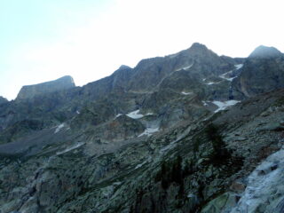 la skyline del vallone Argentera
