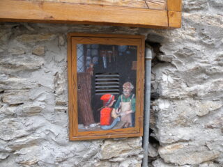 Contatore Enel ottimamente camuffato a Fraisse