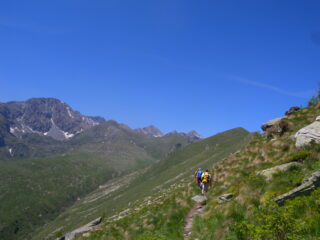 Lungo traverso pe colle del Vento 