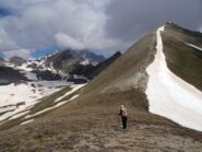 la cresta dal Colle Aguya