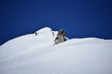 La vetta del mont Fourchon