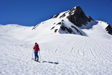 Risalendo verso la Tete de Fonteinte