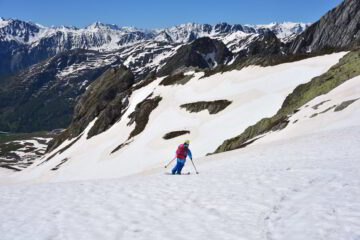 Discesa dalla Fenetre d'en Haut verso Montagna Baus