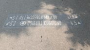 Alla partenza da Turbigo, al ponte per la Cascina Padregnana