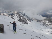 Arrivo in cima
