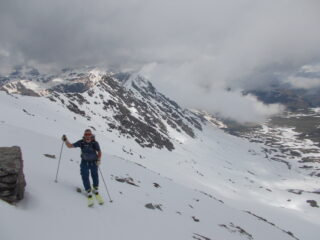 Arrivo in cima