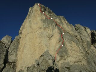 Tracciato della via