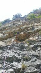 L6 sotto al tettito che si supera agevolmente a sx