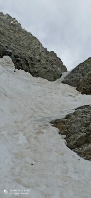 ghiaccio nella strettoia