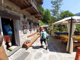 sosta idrica e reidratante a Tagliaretto