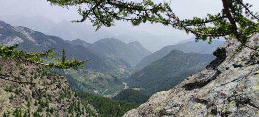 Panorama verso Champorcher